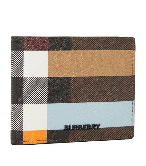 burberry pink check wallet|burberry men's wallet money clip.